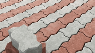 Gạch vỉa hè con sâu – giải pháp thi công đô thị hiện đại