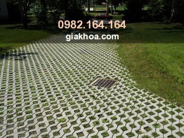 QUY TRÌNH LÁT GẠCH TRỒNG CỎ BLOCK THỰC HIỆN THEO 4 BƯỚC